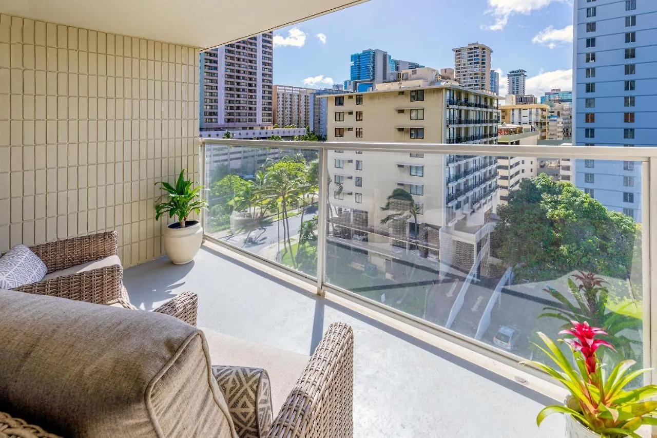 Beautifully Upgraded Studio Close To Waikiki Beach Lejlighed Honolulu